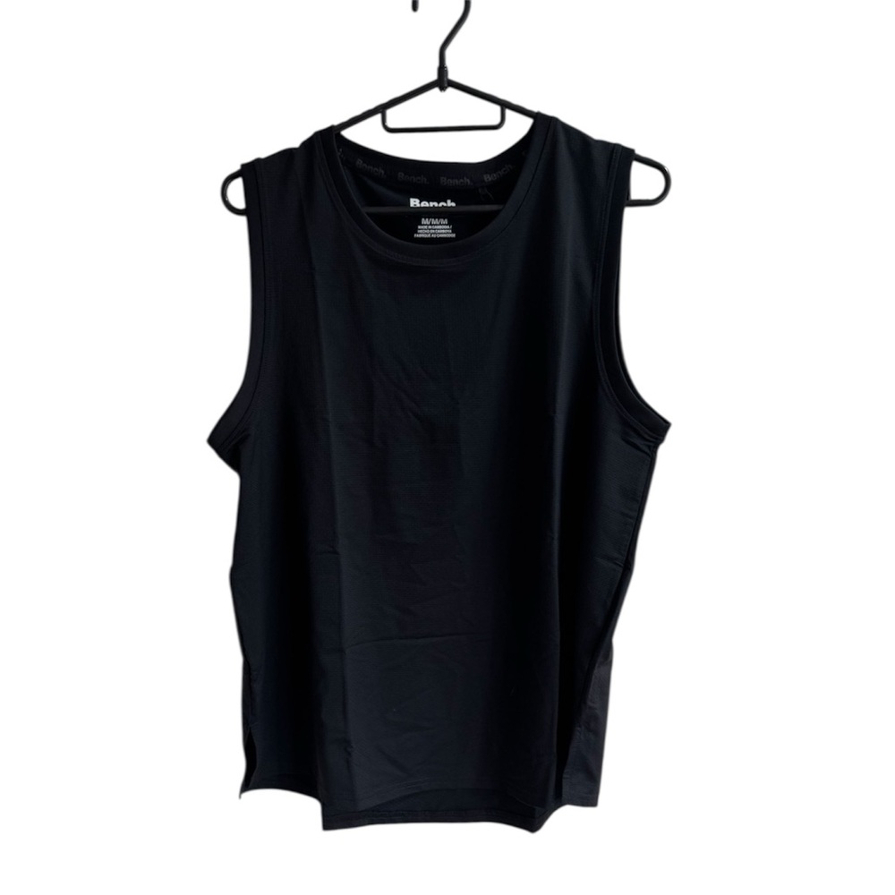 Bench Black Sleeveless Tank Top